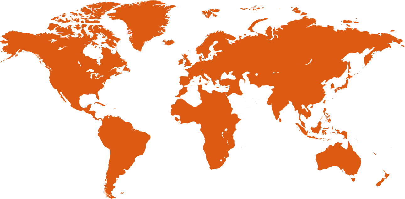 orange Weltkarte orange Weltkarte