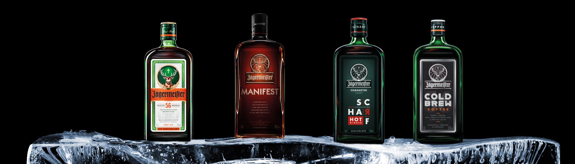Jägermeister Produktfamilie Jägermeister Produktfamilie
