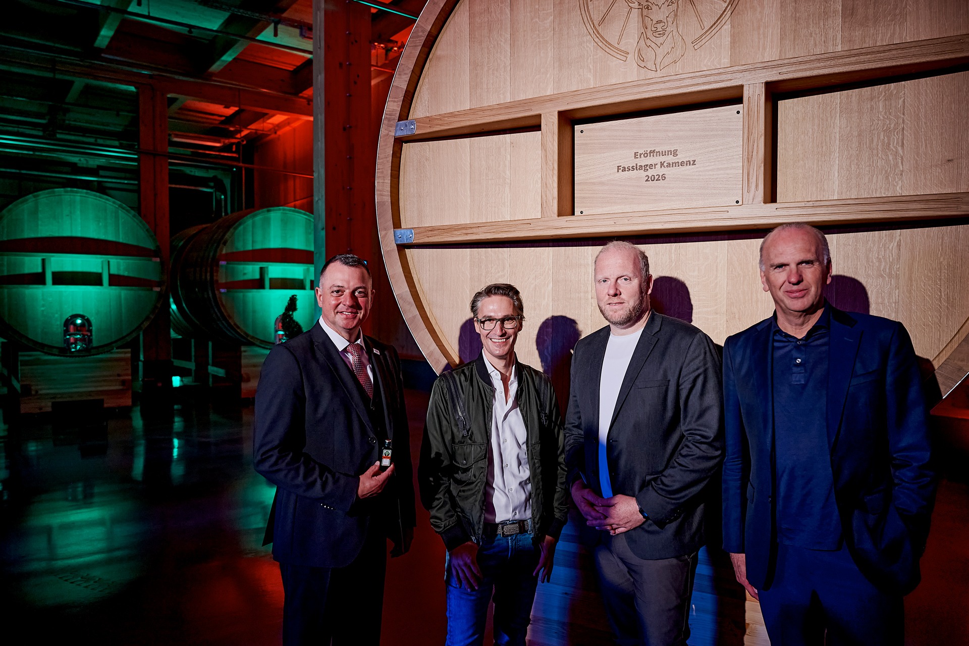 Eröffnung Fasslager in Kamenz